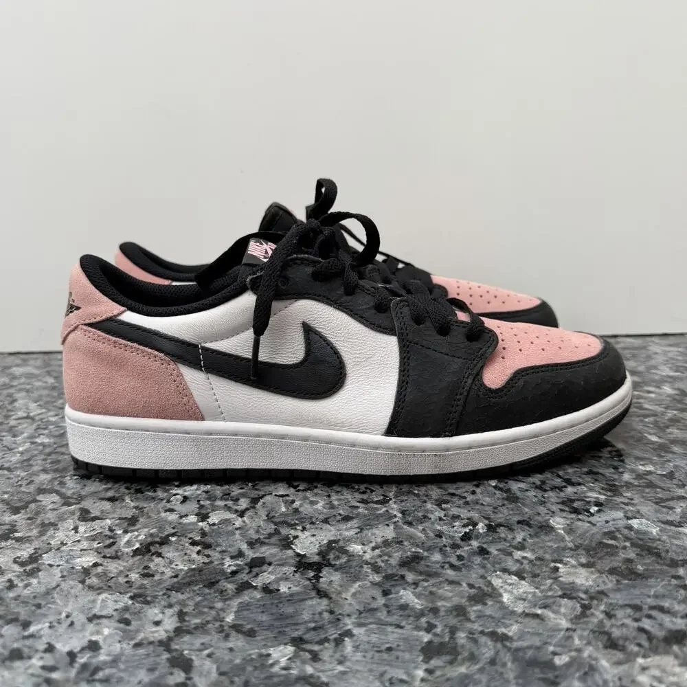 Nike Air Jordan 1 Low OG Bleached Coral Sneakers CZ0790-061 Men’s Size 10.5